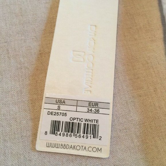 Nwt Dakota Collective Optic White T Back Modal Hi - Picture 3 of 6